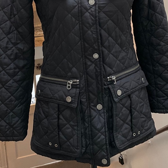 🌸 TOMMY HILFIGER Quilted Jacket Puffer Black - Picture 6 of 7